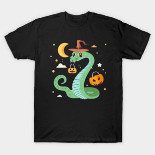 halloween snake Funny hallowen T-Shirt